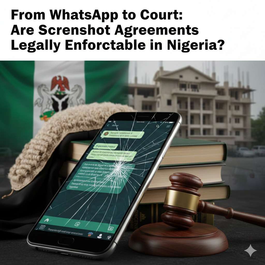 From WhatsApp to Court: Are Screenshot Agreements Legally Enforceable in Nigeria?